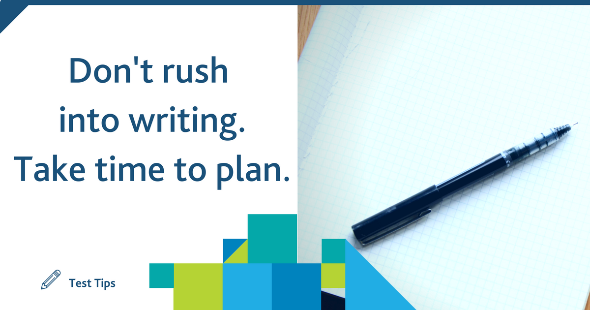 Planning your writing will help you communicate more clearly