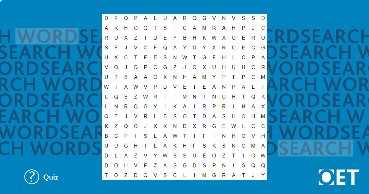 Professions Wordsearch 1