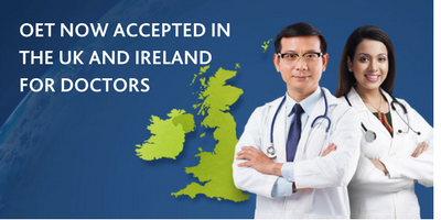 OET now accepted in the UK and Ireland for doctors