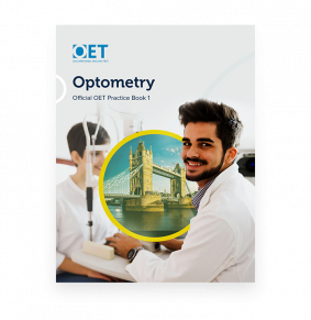 Optometry: Official OET Practice Book 1