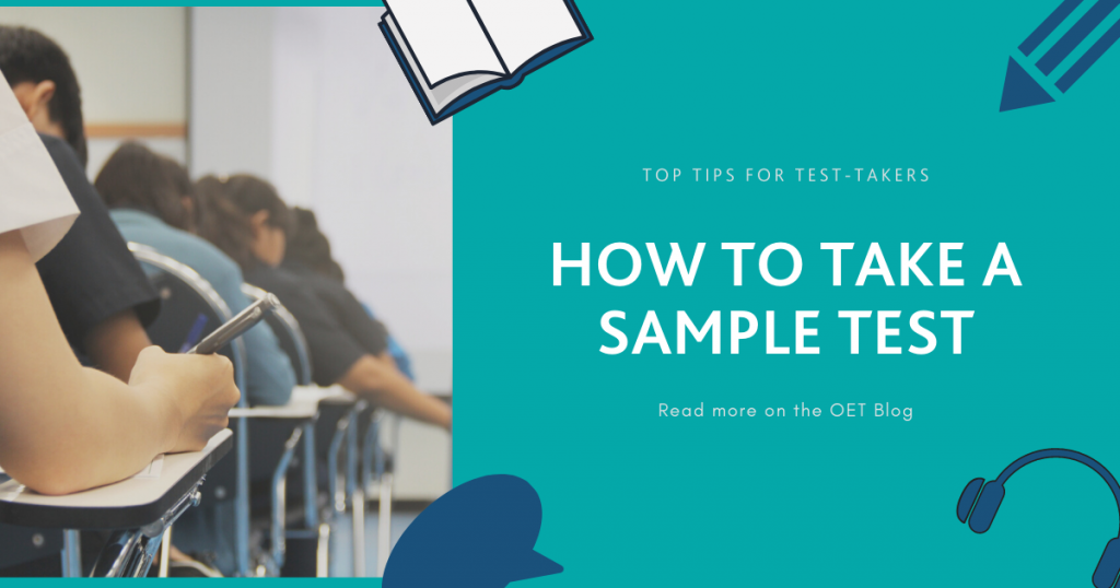 How to take an OET sample test