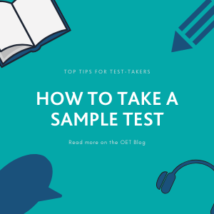 How to take an OET sample test