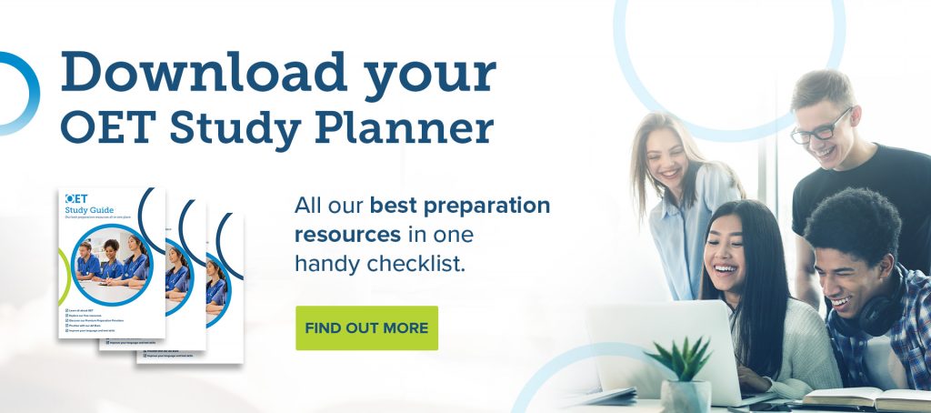 Download your OET Study Planner